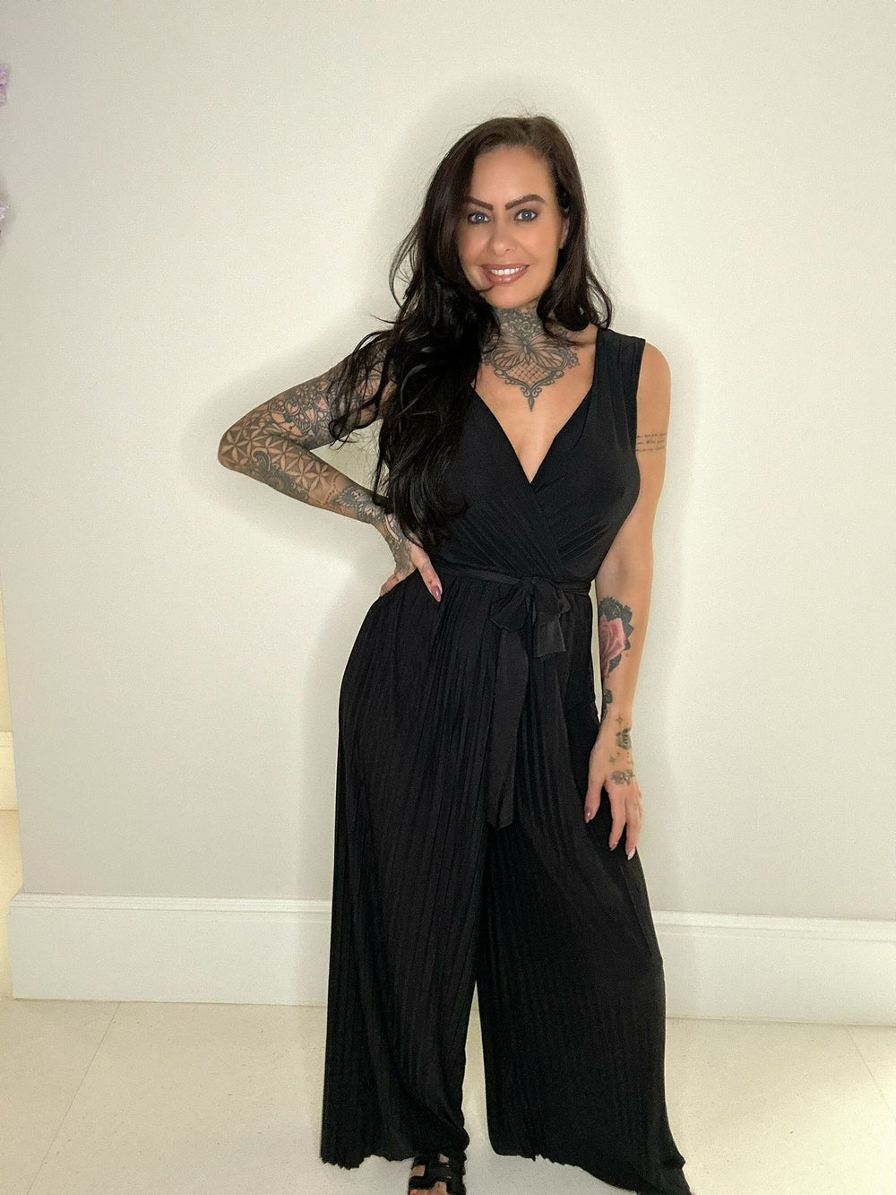 Jumpsuit Pliché