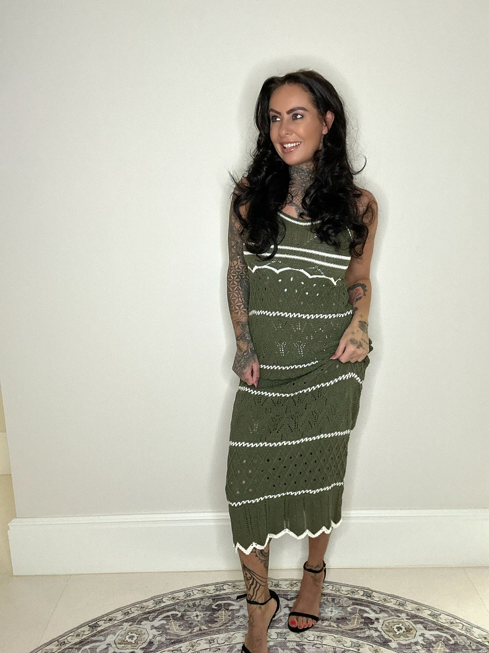 Crochet long Dress