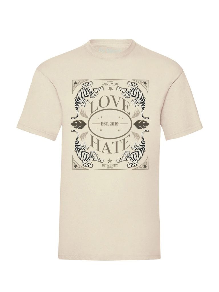 T-shirt Front «Love Hate »