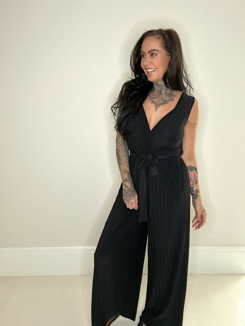 Jumpsuit Pliché