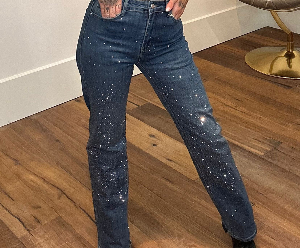 Jeans Rhinestone