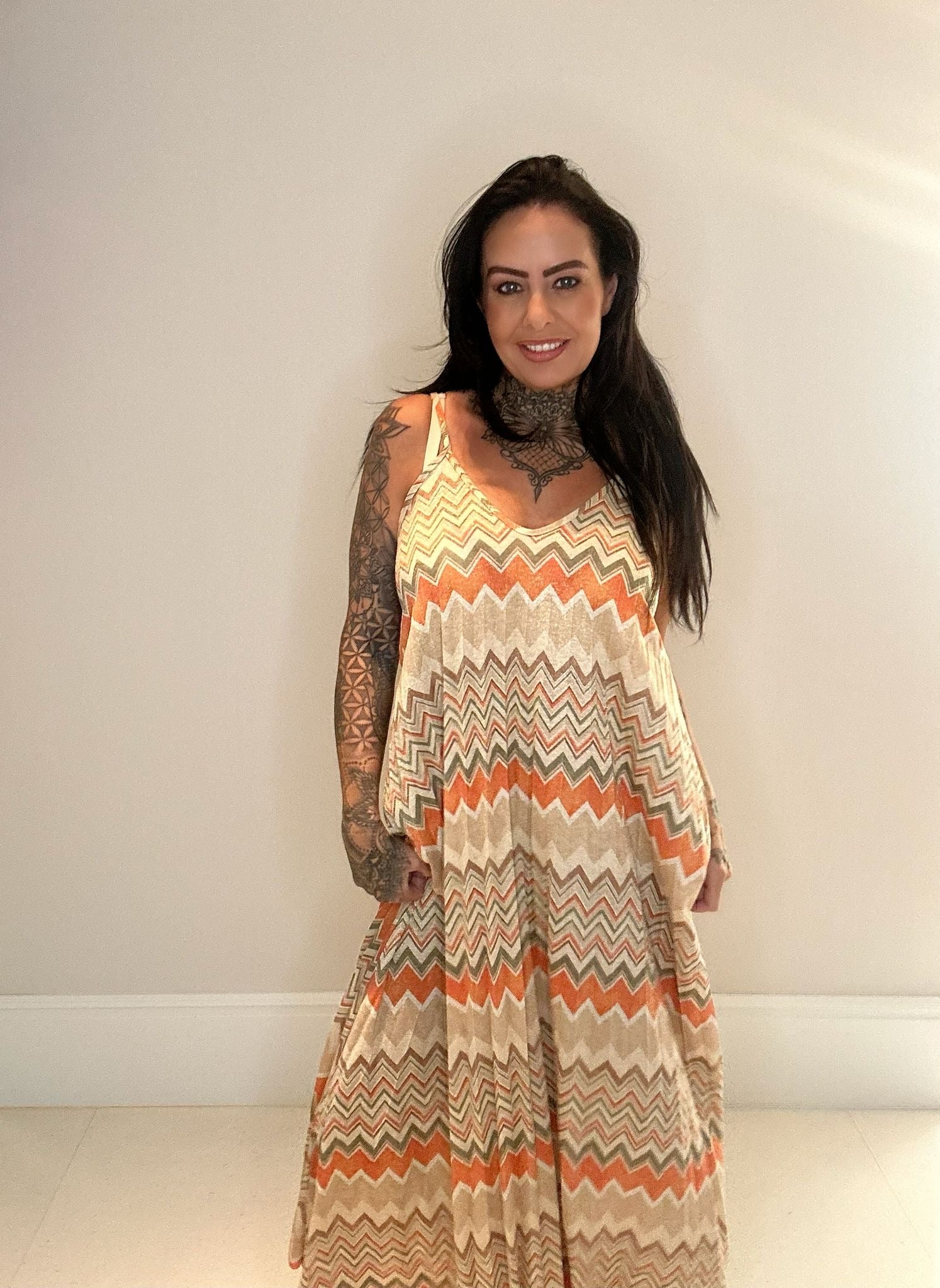 Summer Dress Zigzag