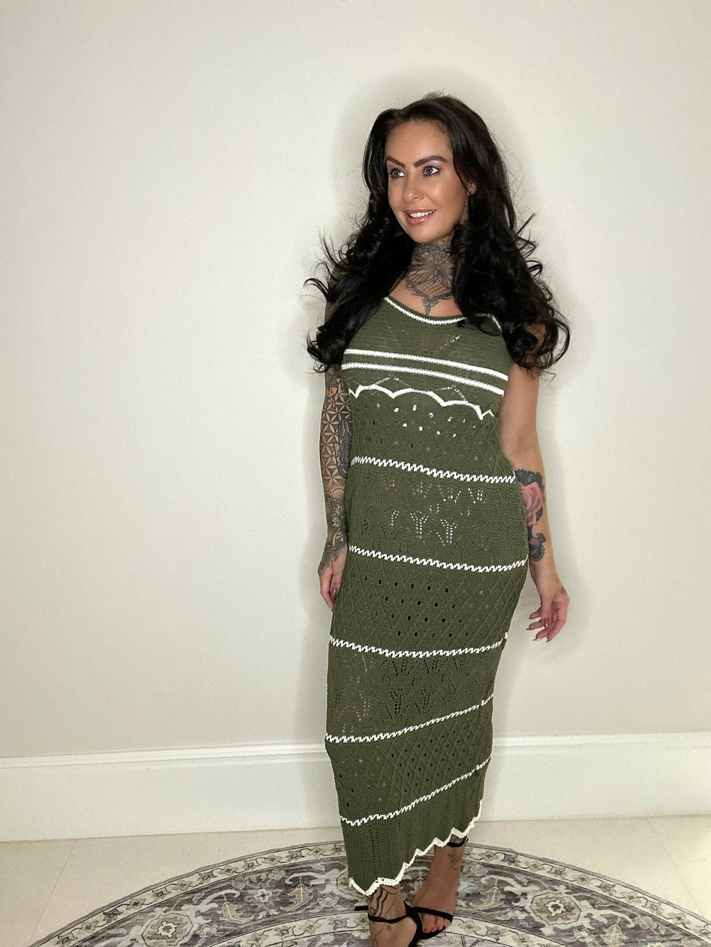 Crochet long Dress