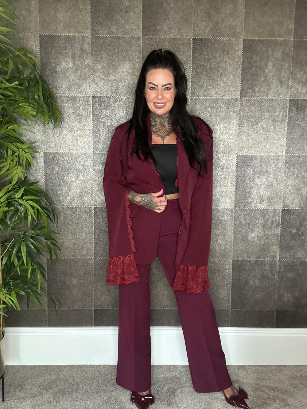 Blazer lace