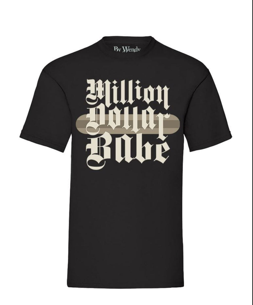 OUTLET t-Shirt “million dollar” front