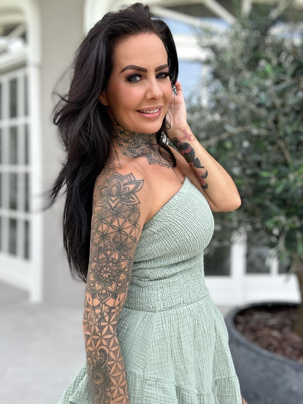 Playsuit strapless