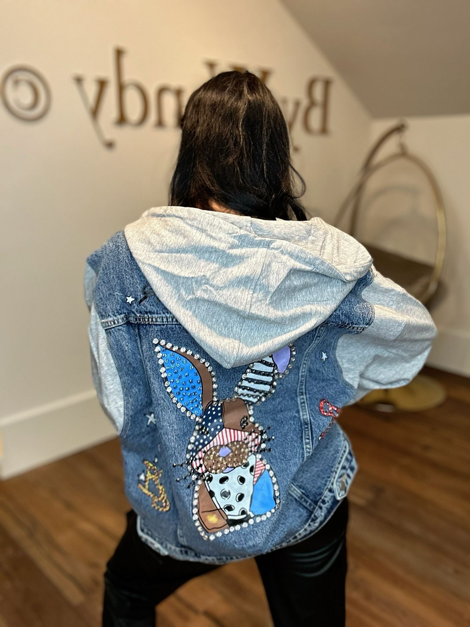 Jeans jacket Bunny Star