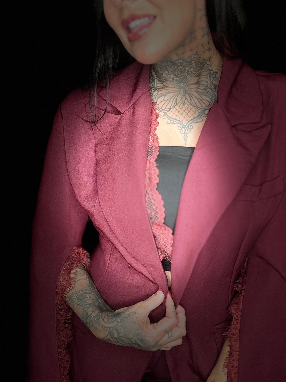 Blazer lace