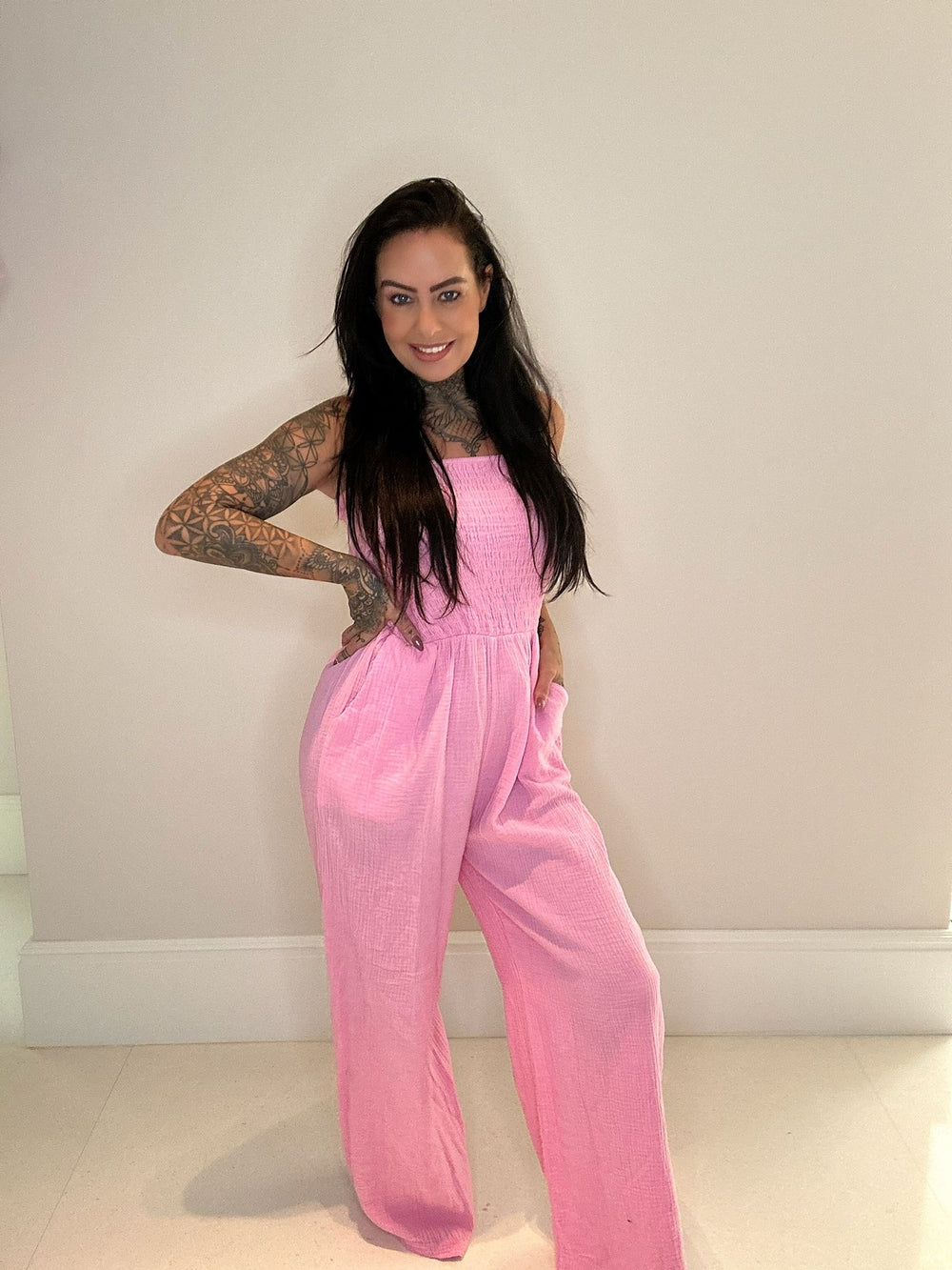 Bandeau Jumpsuit Hydro