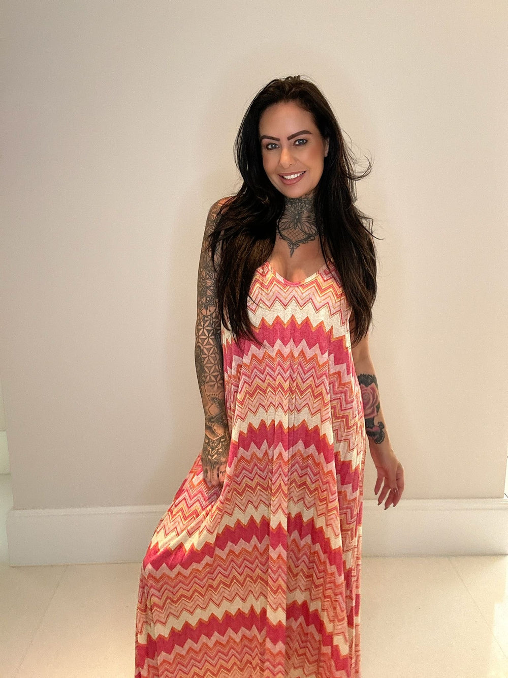 Summer Dress Zigzag