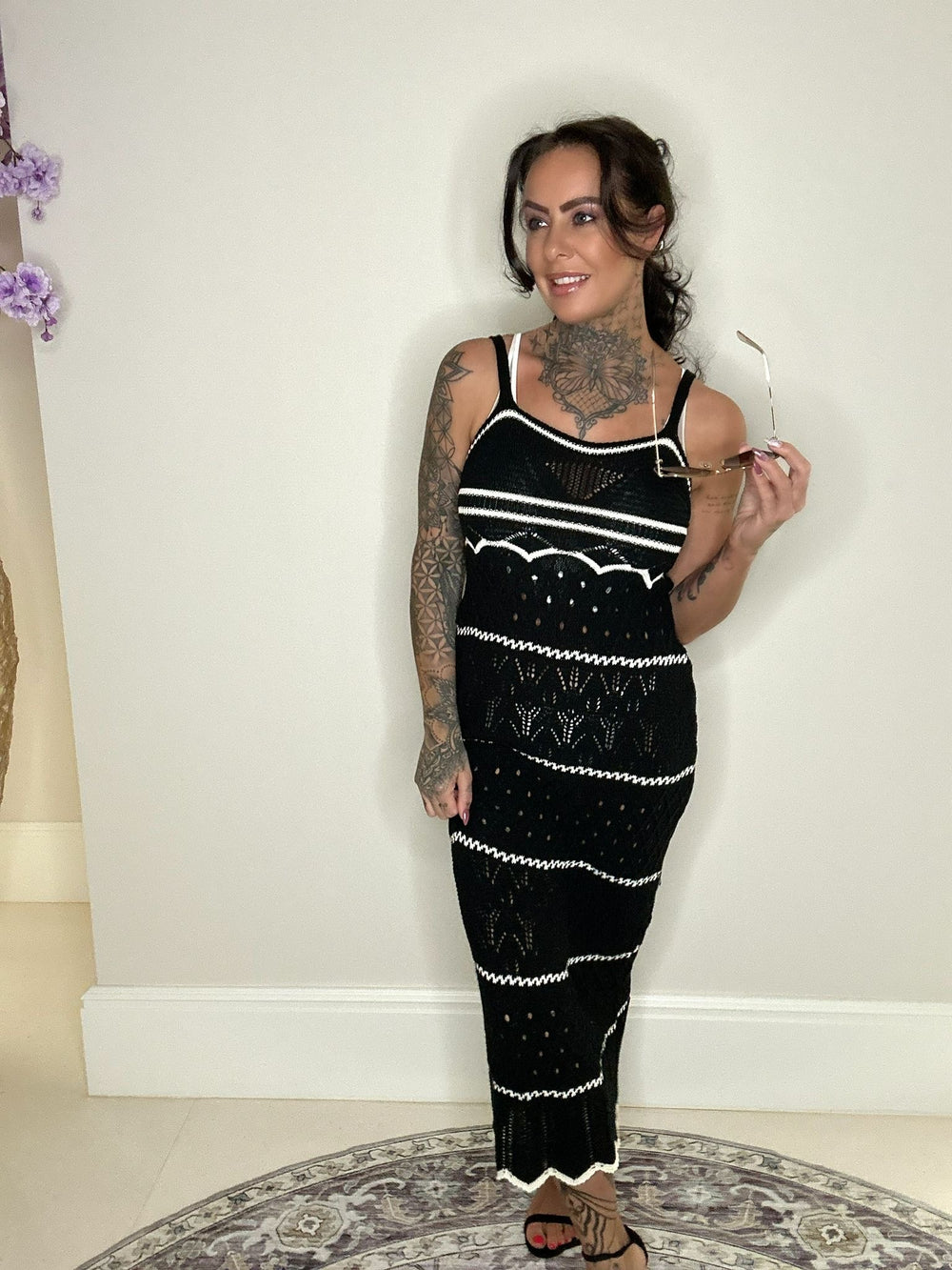 Crochet long Dress