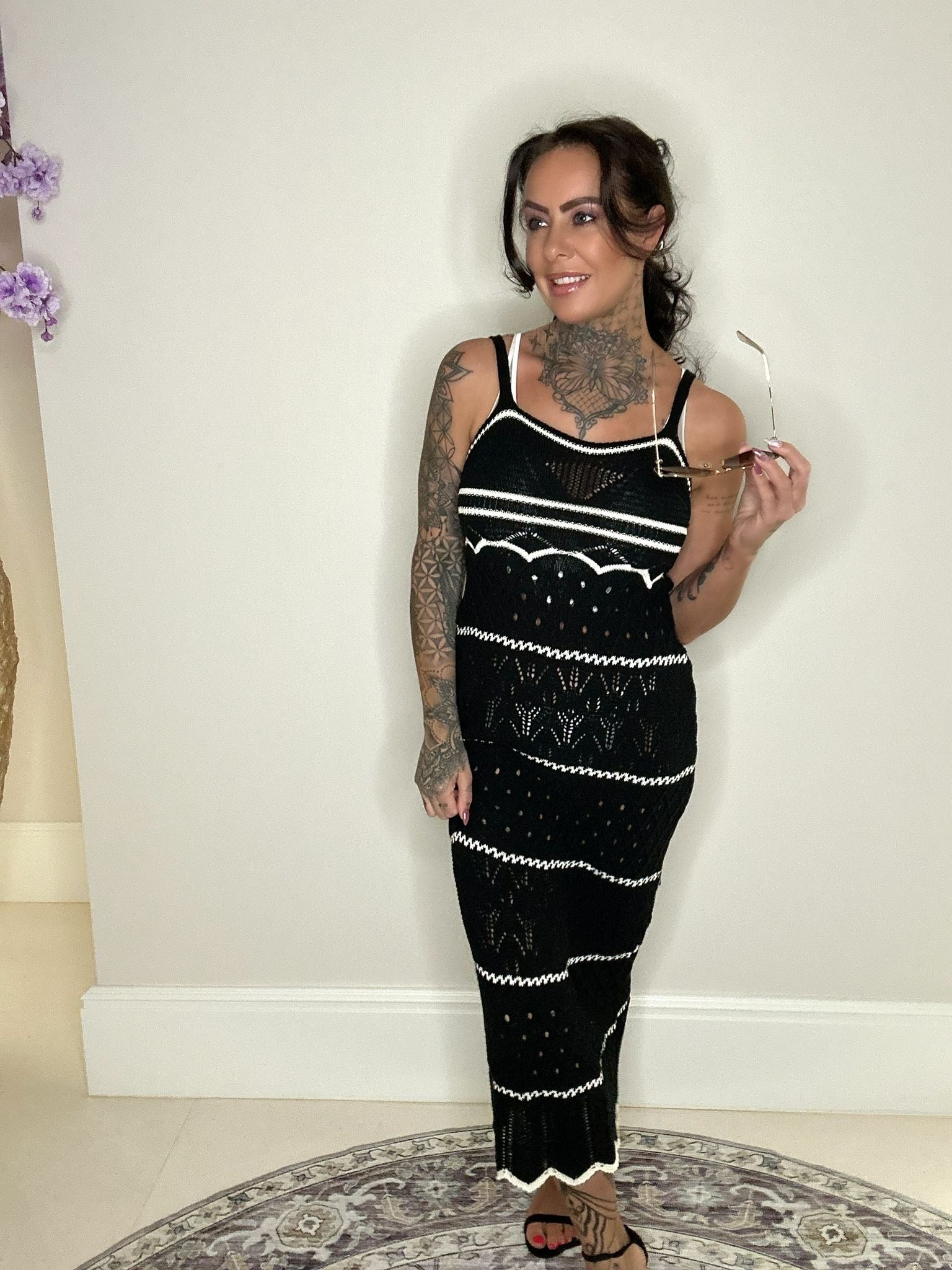 Crochet long Dress