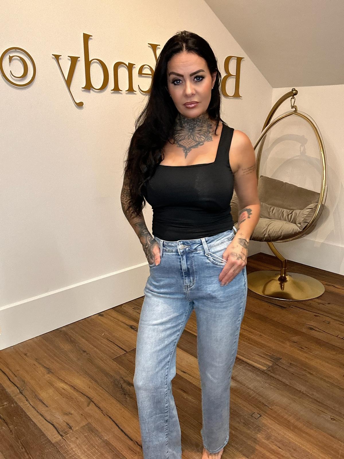 Jeans straight legg