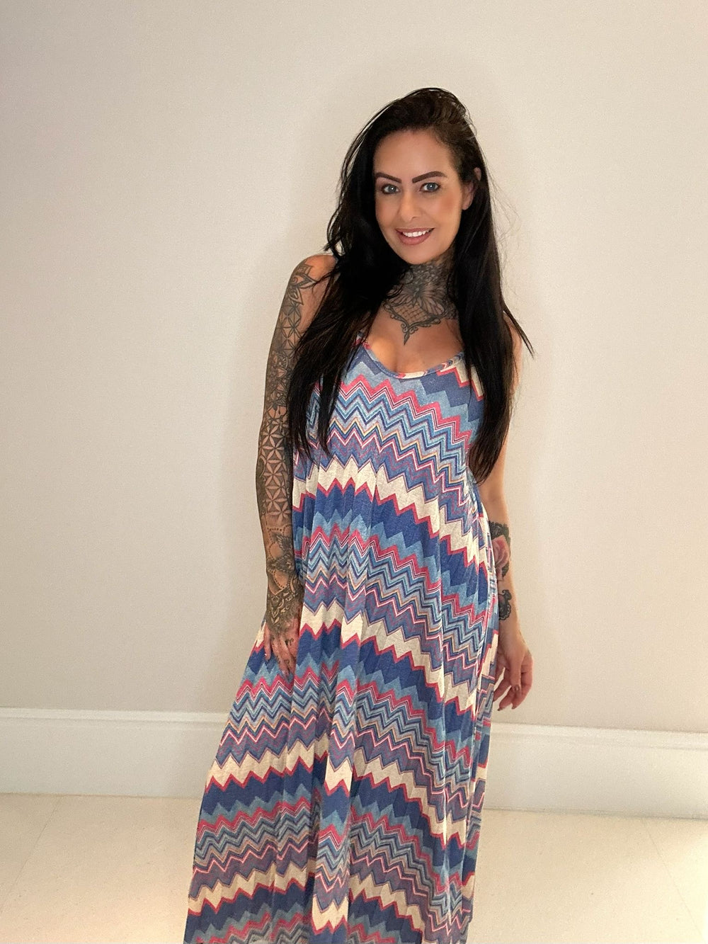Summer Dress Zigzag
