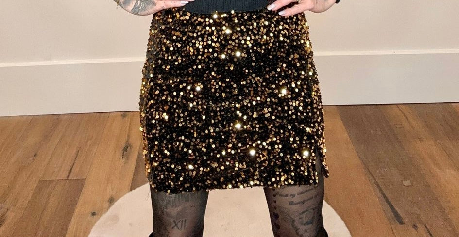 OUTLET Skirt Sequin