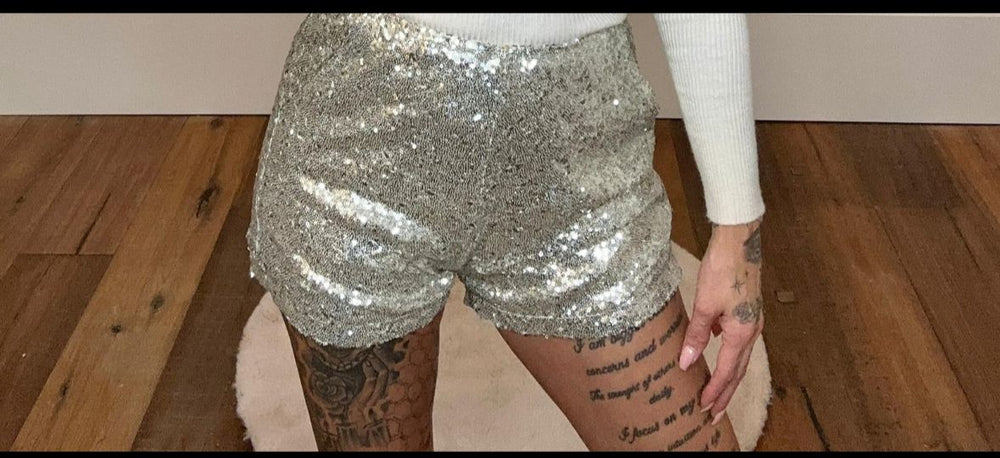 OUTLET short sequin